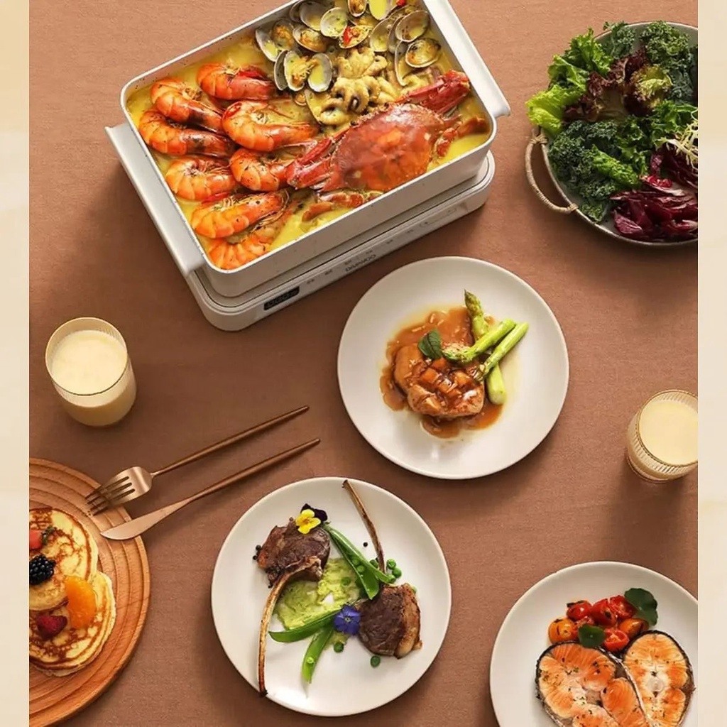 [Chính hãng] [Có bảo hành] [Có sẵn] BẾP LẨU NƯỚNG ĐIỆN ĐA NĂNG DAEWOO S11 PRO 2021