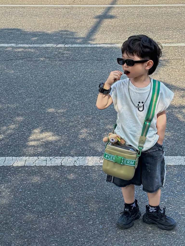 TÚI ĐEO CHÉO EVA KÈM GẤU BÔNG GERM