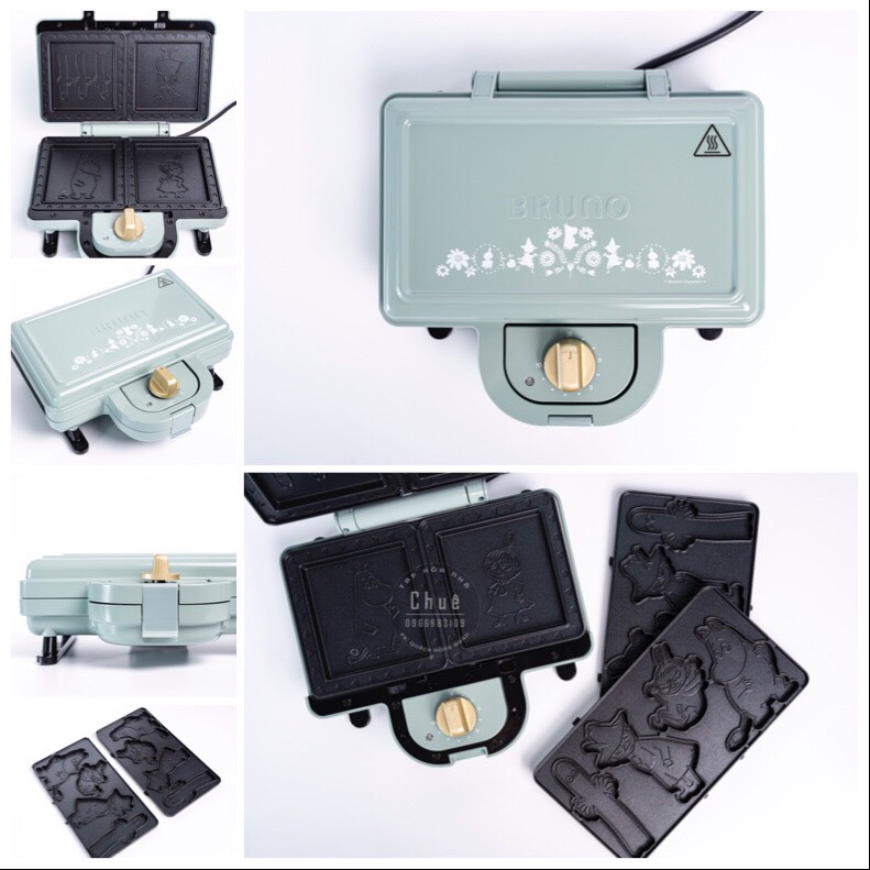 MÁY NƯỚNG SANDWICH BRUNO MOOMIN PLUS