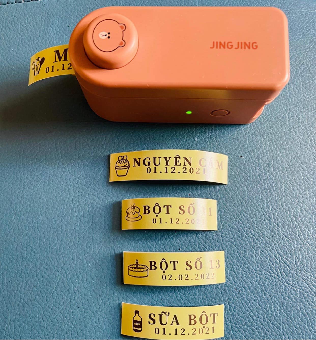 MÁY IN NHÃN TAG BLUETOOTH MINI JINGJING L1