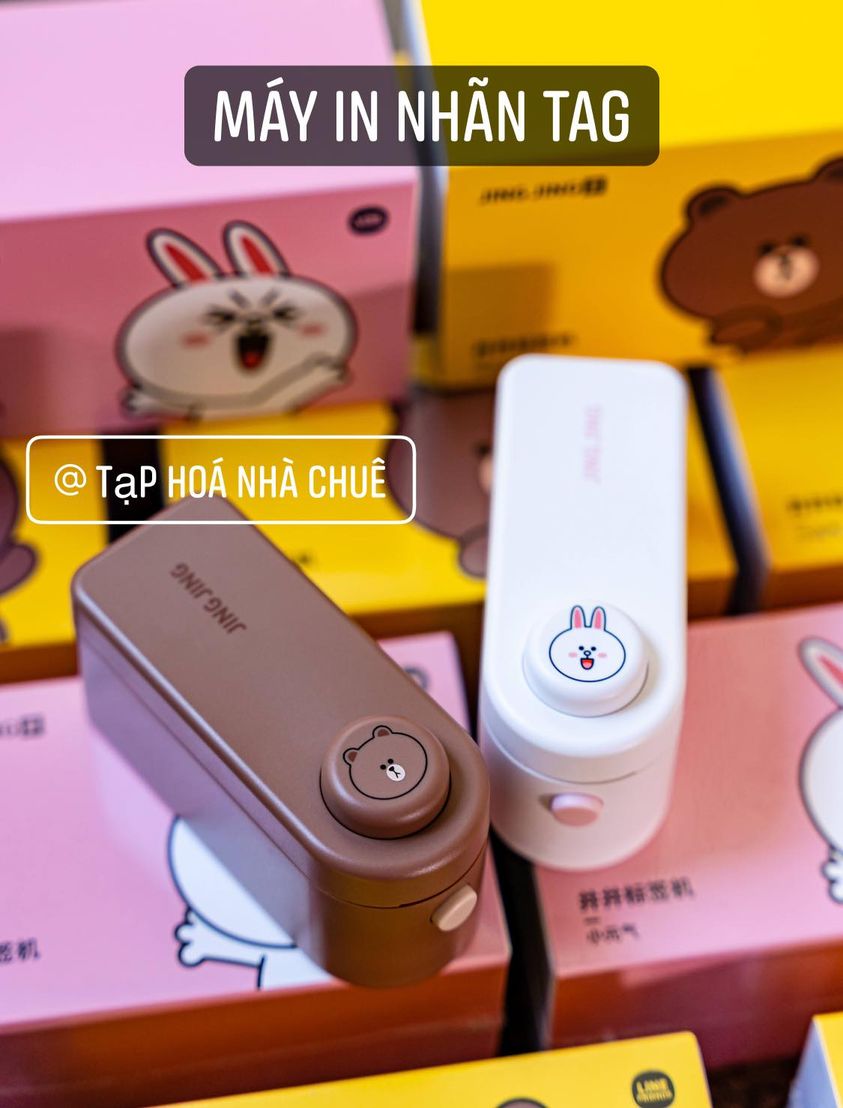 MÁY IN NHÃN TAG BLUETOOTH MINI JINGJING L1