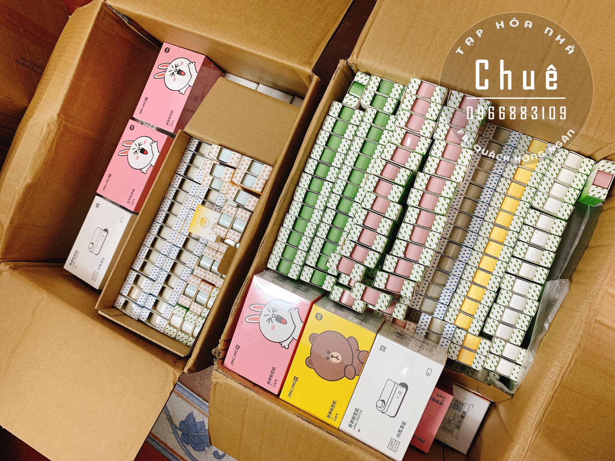 MÁY IN NHÃN TAG BLUETOOTH MINI JINGJING L1