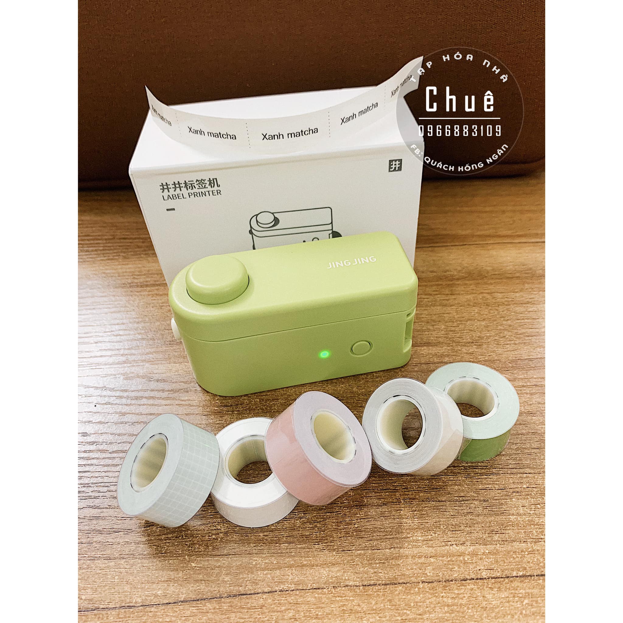 MÁY IN NHÃN TAG BLUETOOTH MINI JINGJING L1