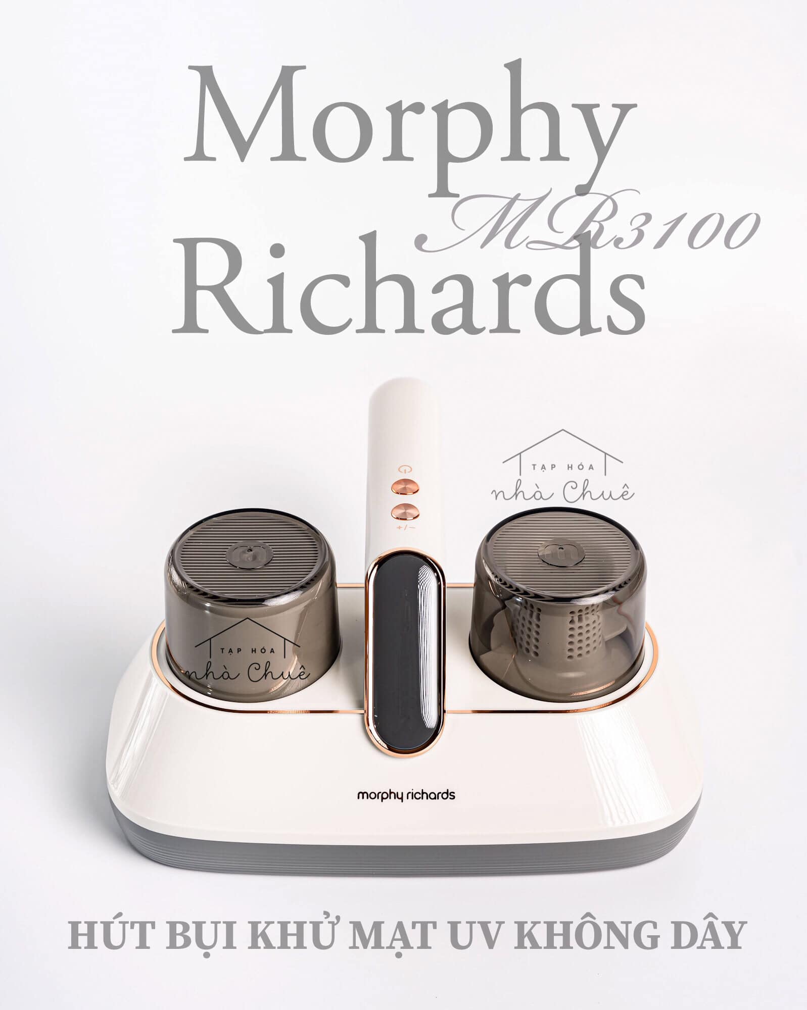 MÁY HÚT BỤI KHỬ MẠT DIỆT KHUẨN MORPHY RICHARDS MR3100