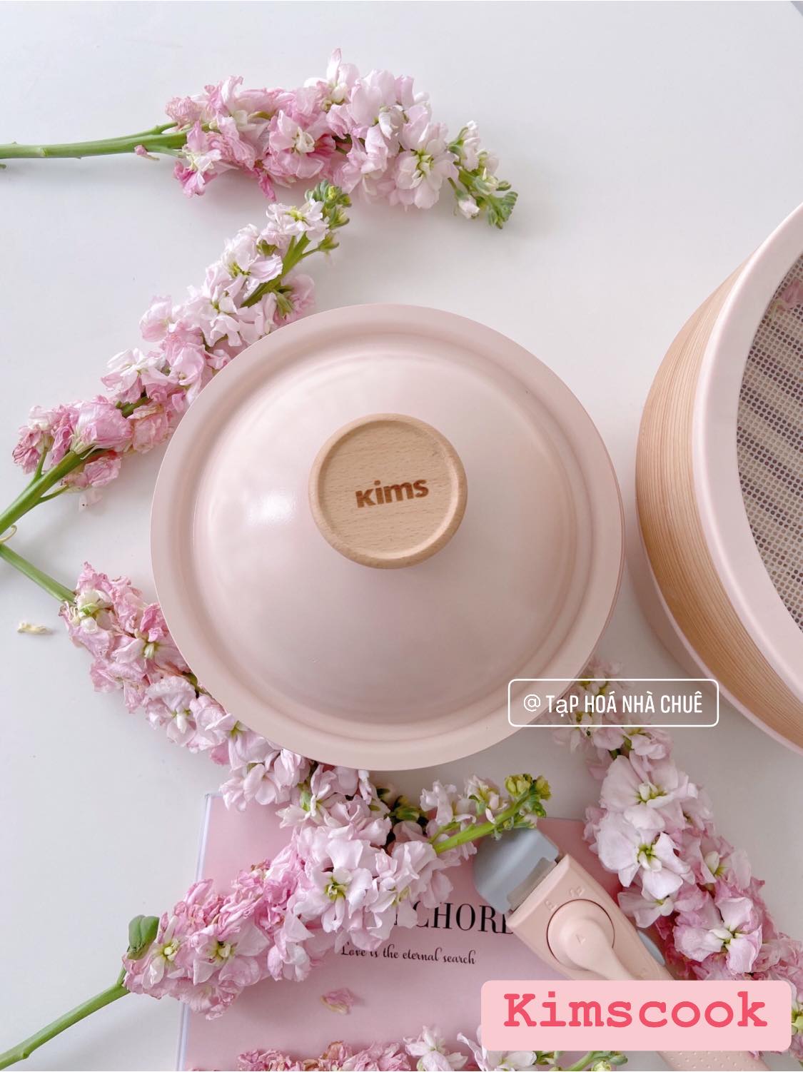 SET NỒI TRÁNG SỨ TAY RỜI KIMSCOOK MOONLIGHT