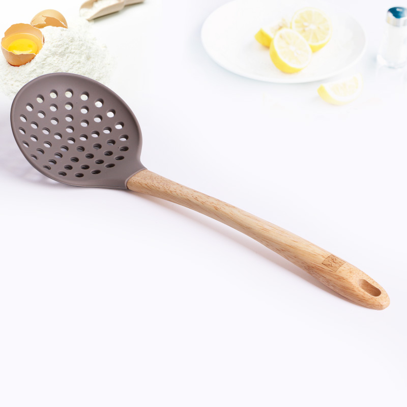 BỘ DỤNG CỤ BẾP SILICON CÁN GỖ CATEMAKER