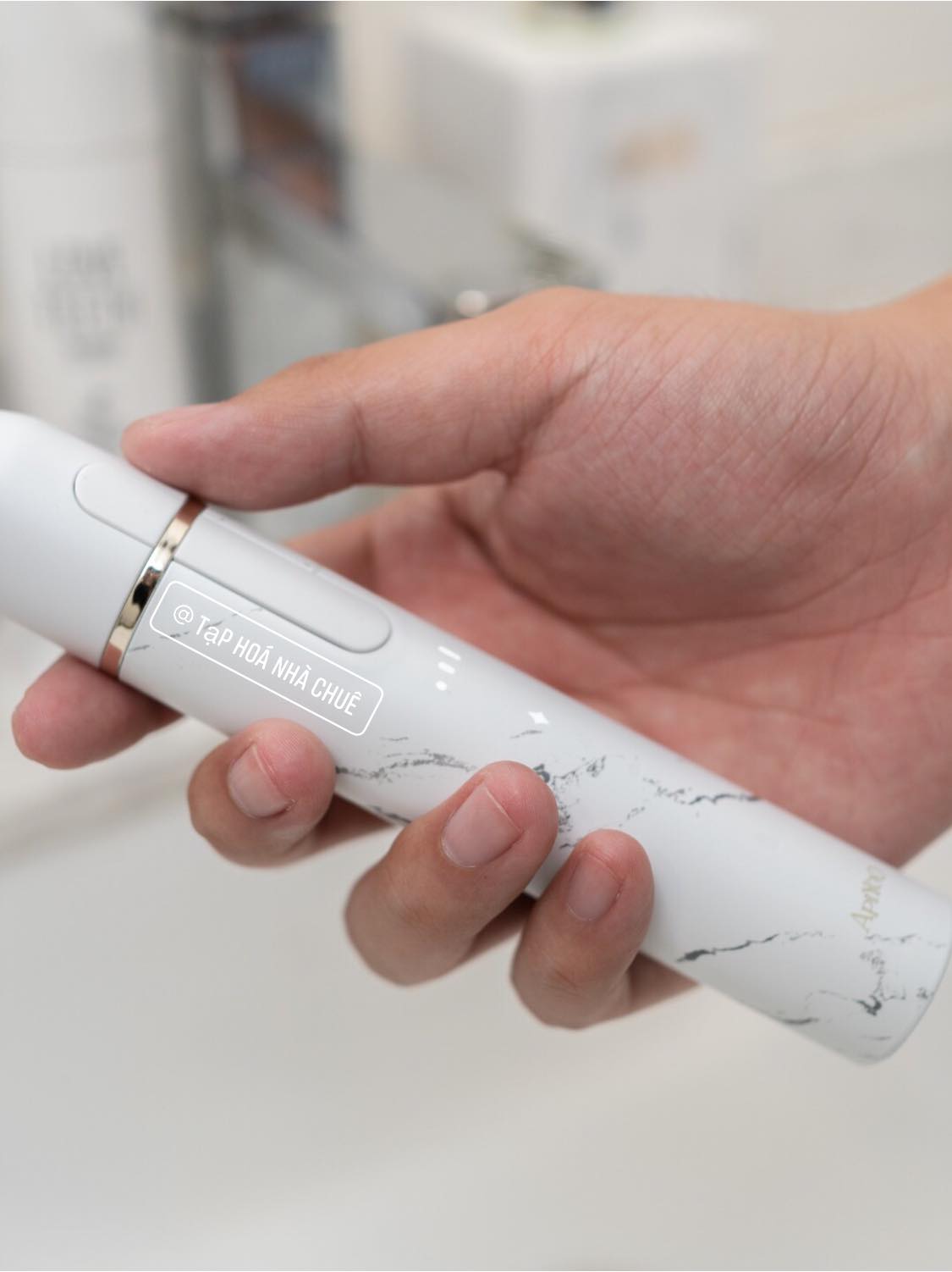 BÀN CHẢI ĐIỆN SONIC VÂN ĐÁ APIYOO T9