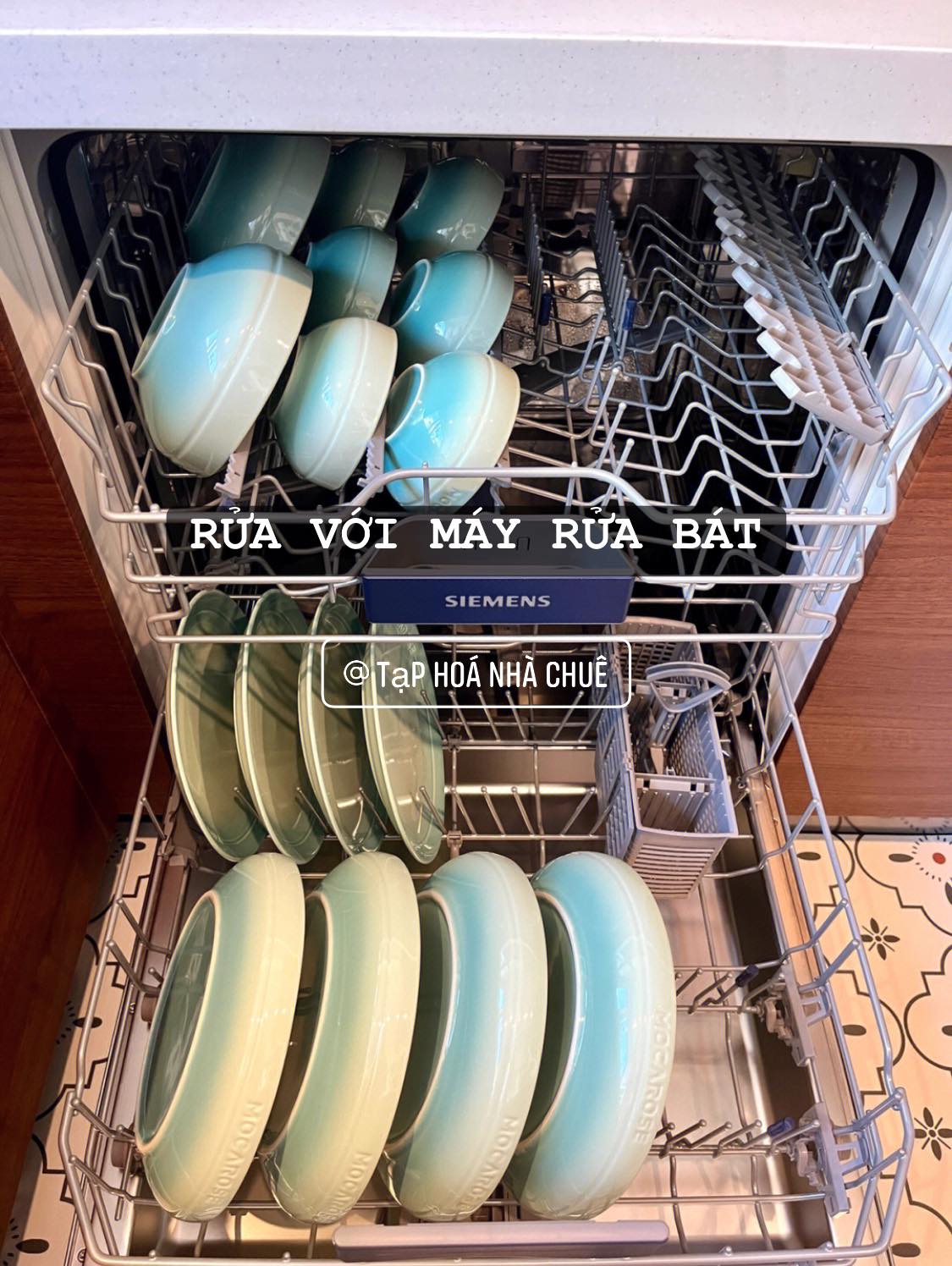 BỘ BÁT ĐĨA THẠCH SỨ TRÁNG MEN CAO CẤP MOCAROSE