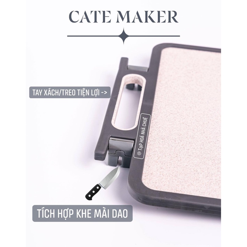 [Chính hãng] - THỚT 2 MẶT KHÁNG KHUẨN CATEMAKER