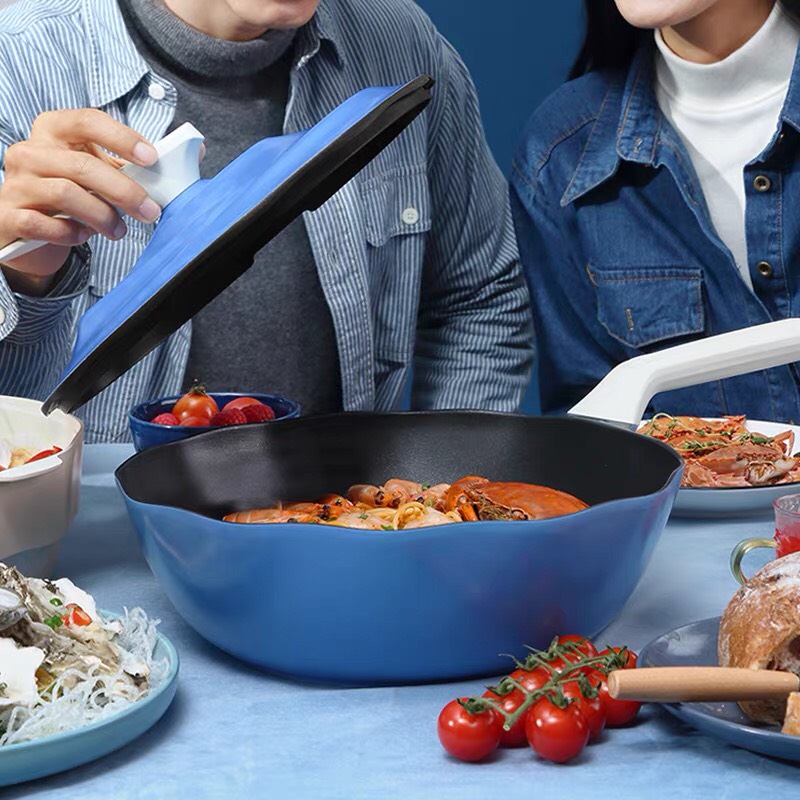 CHẢO CHỐNG DÍNH CAO CẤP CATEMAKER SÓNG BIỂN