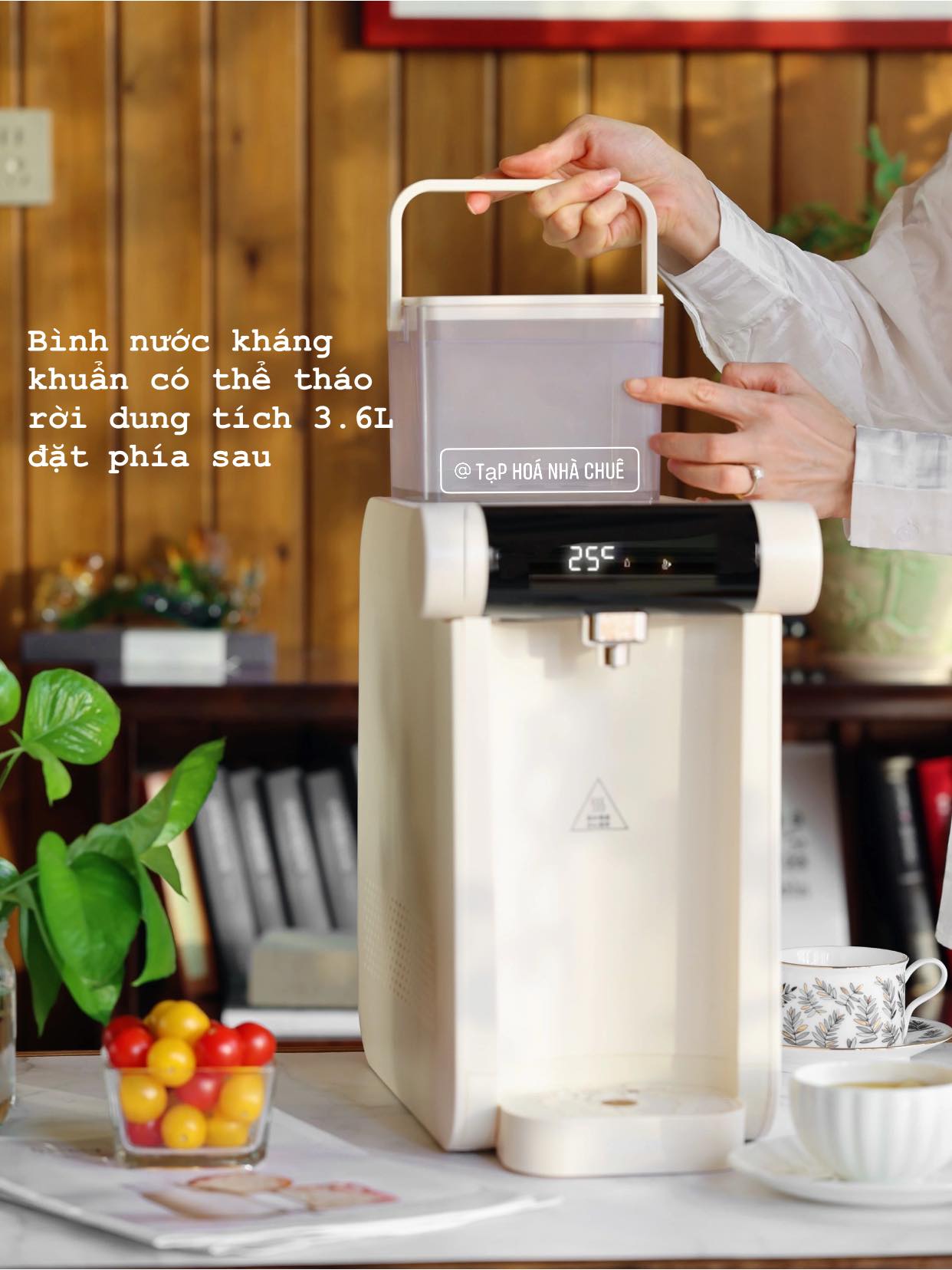 CÂY MÁY NƯỚC NÓNG THÔNG MINH BASSENS