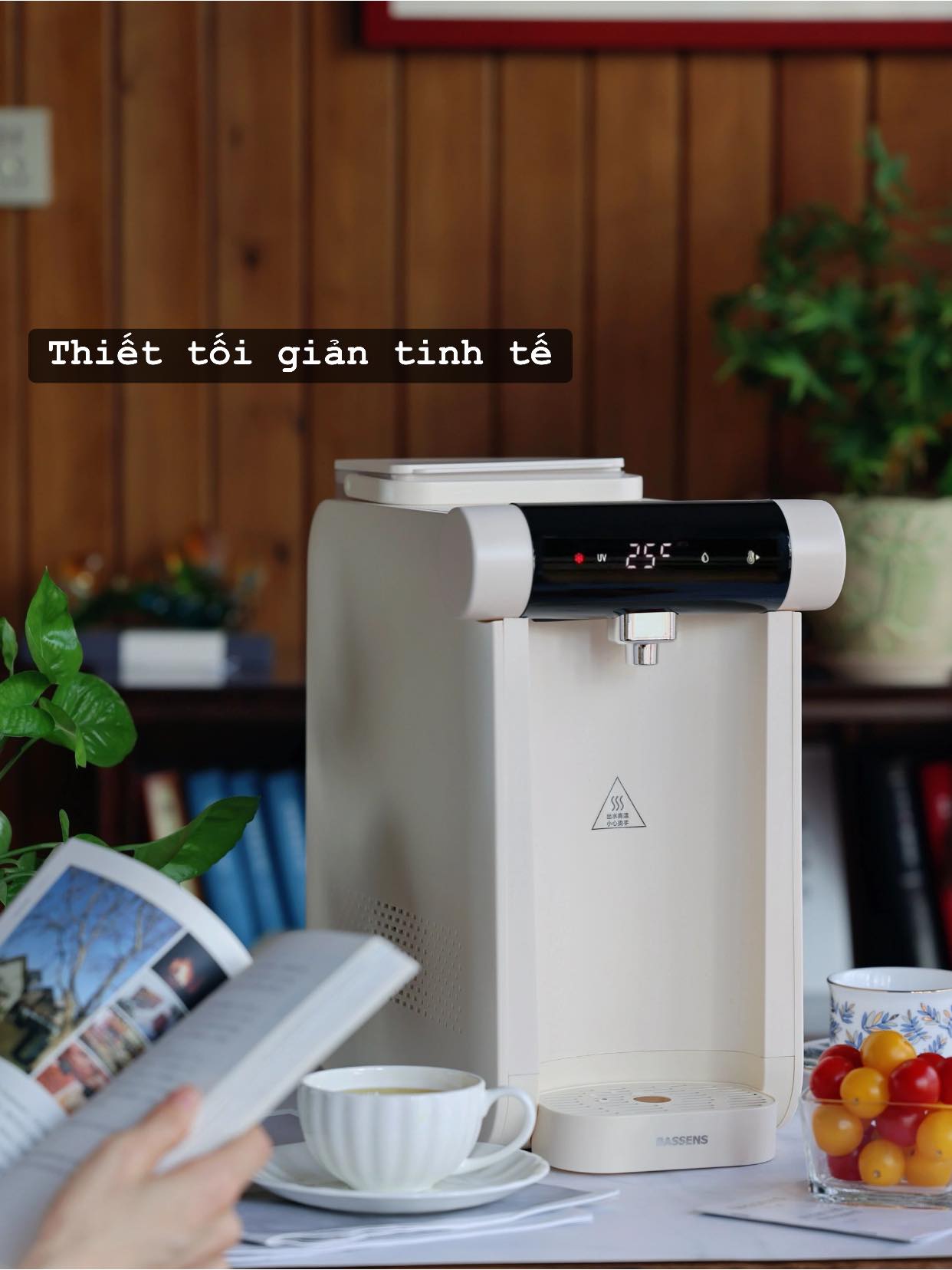 CÂY MÁY NƯỚC NÓNG THÔNG MINH BASSENS