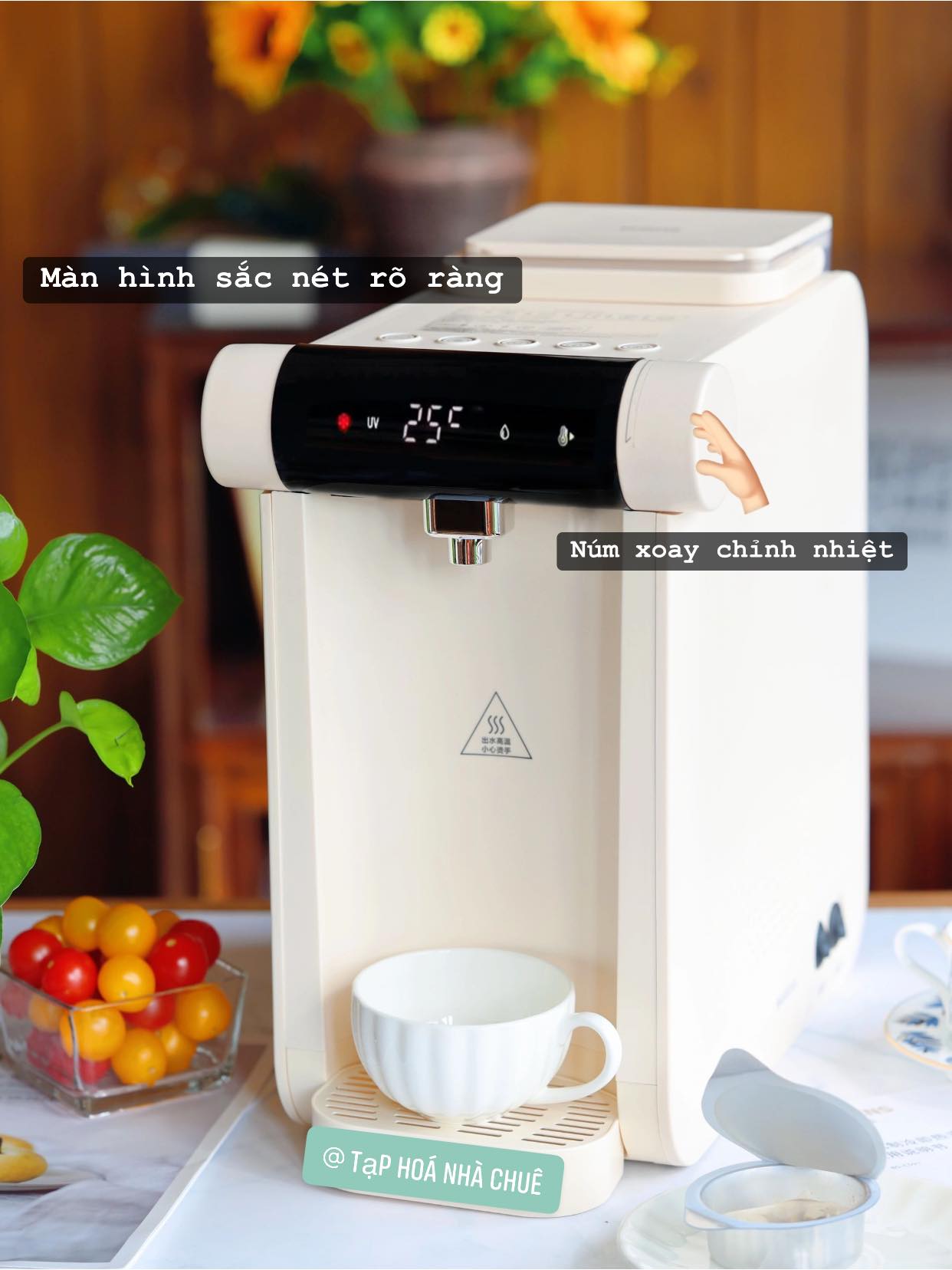 CÂY MÁY NƯỚC NÓNG THÔNG MINH BASSENS