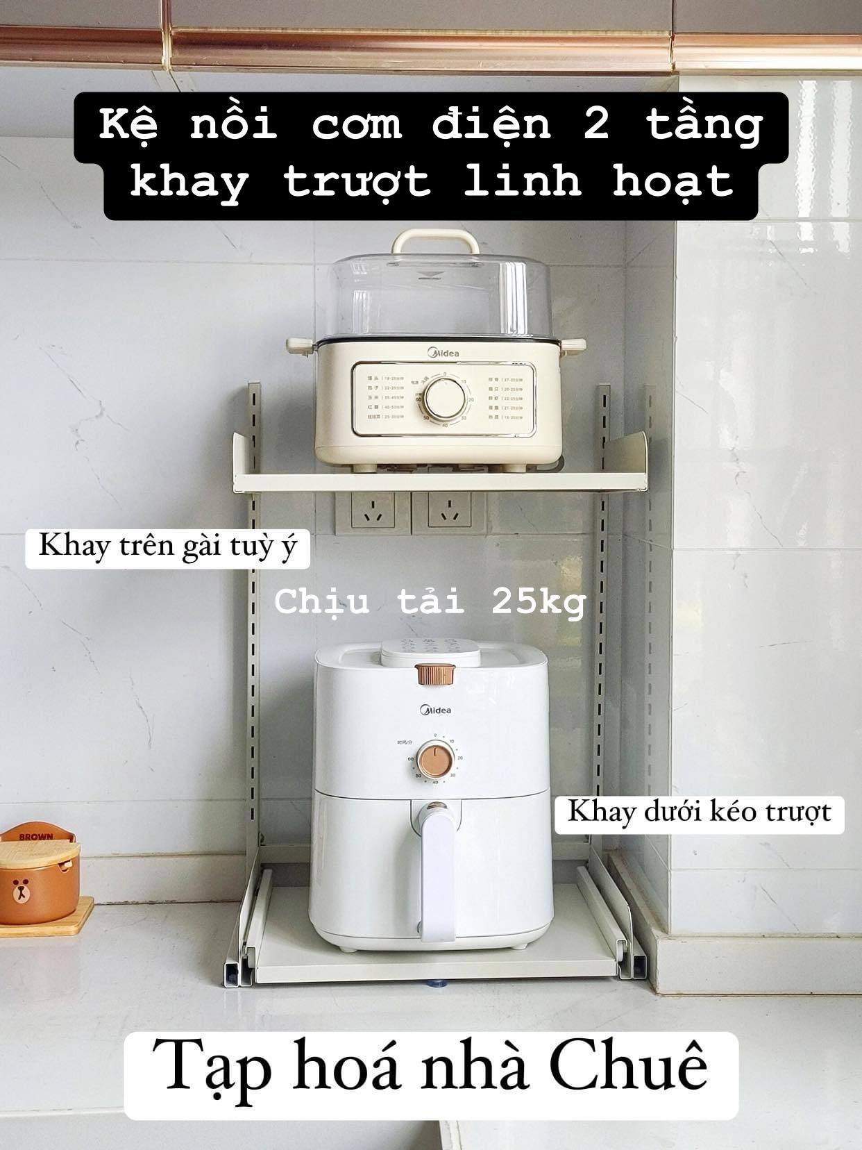 KỆ BẾP THÔNG MINH 2 TẦNG ĐA NĂNG