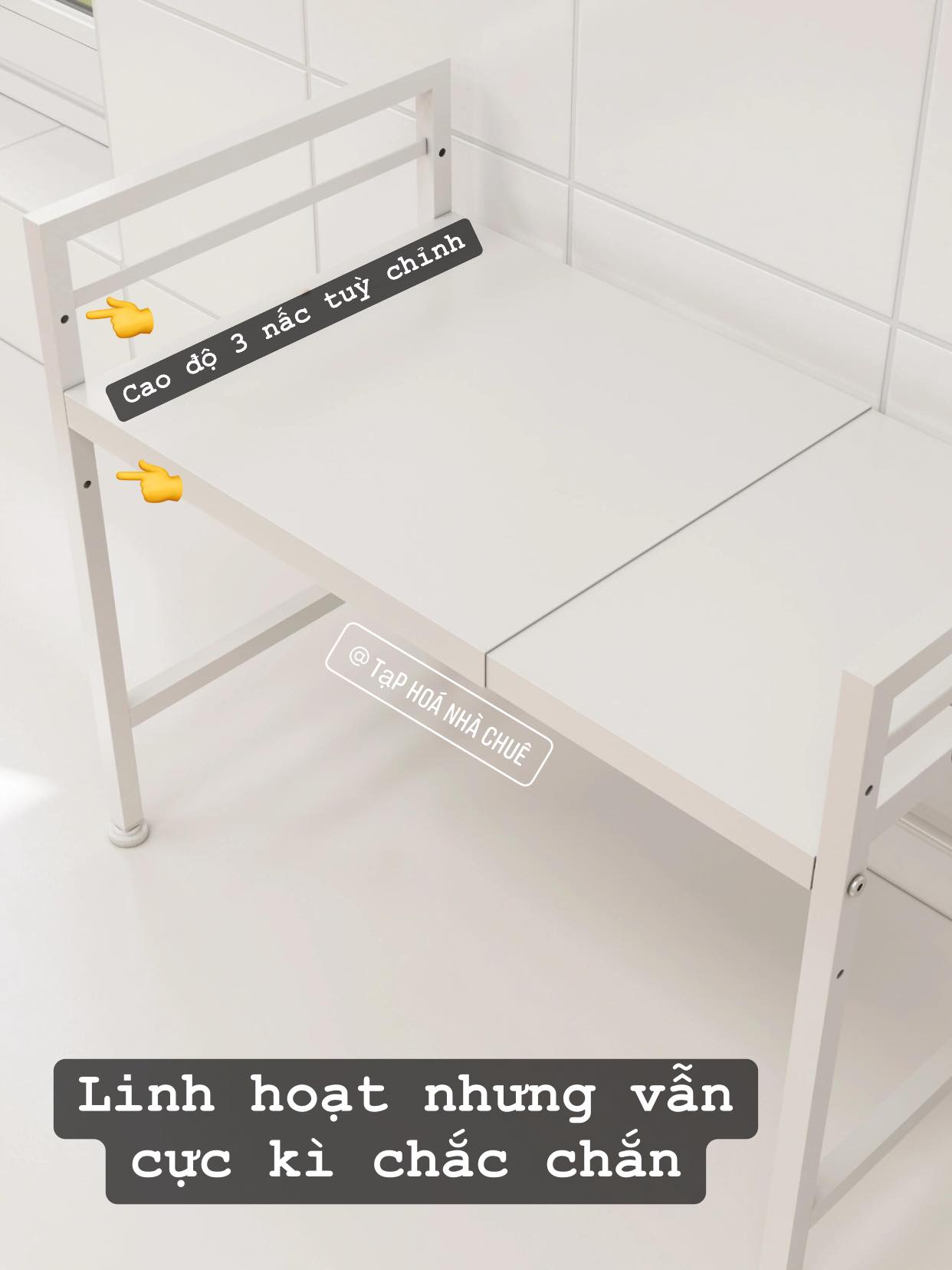 KỆ LÒ VI SÓNG LÒ NƯỚNG THÔNG MINH TÙY CHỈNH ĐỘ RỘNG