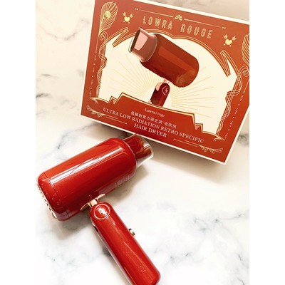 MÁY SẤY DƯỠNG TÓC BÙ ION ÂM LOWRA ROUGE