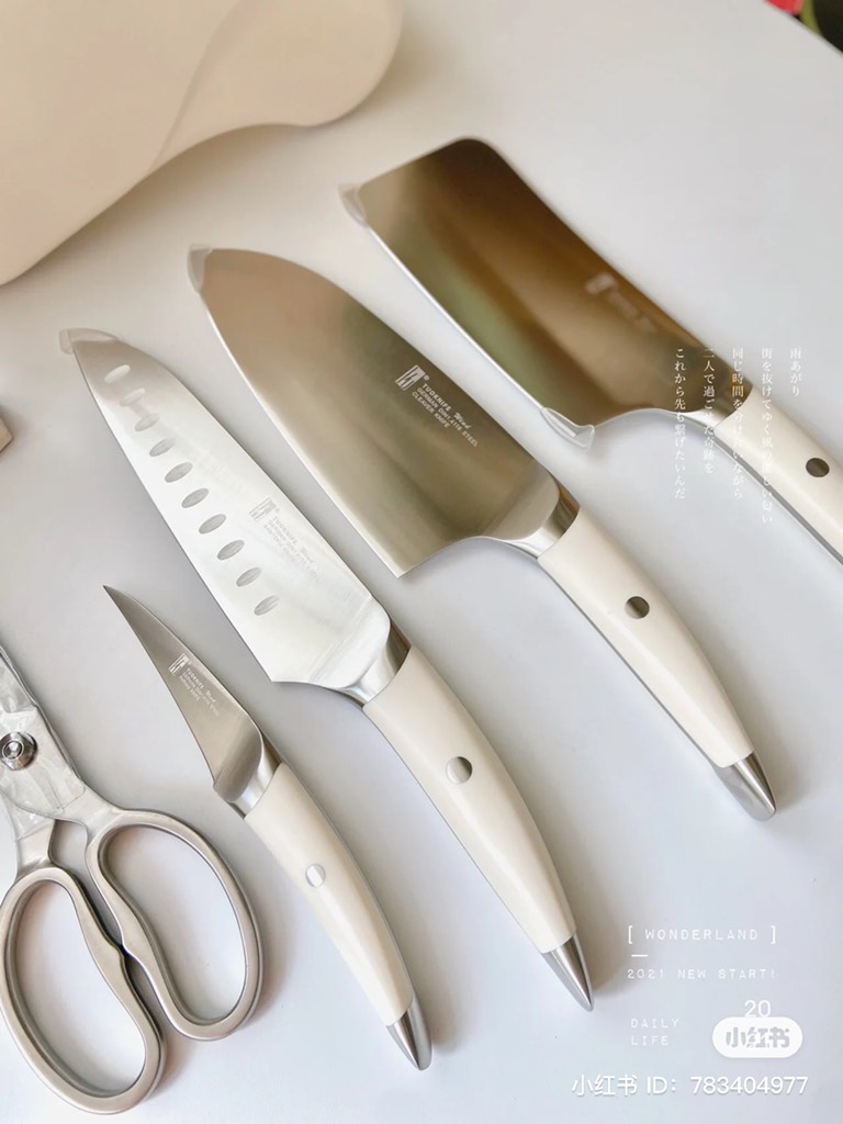 SET DAO BẾP HẢI ÂU TRẮNG SHIPAI 7 MÓN