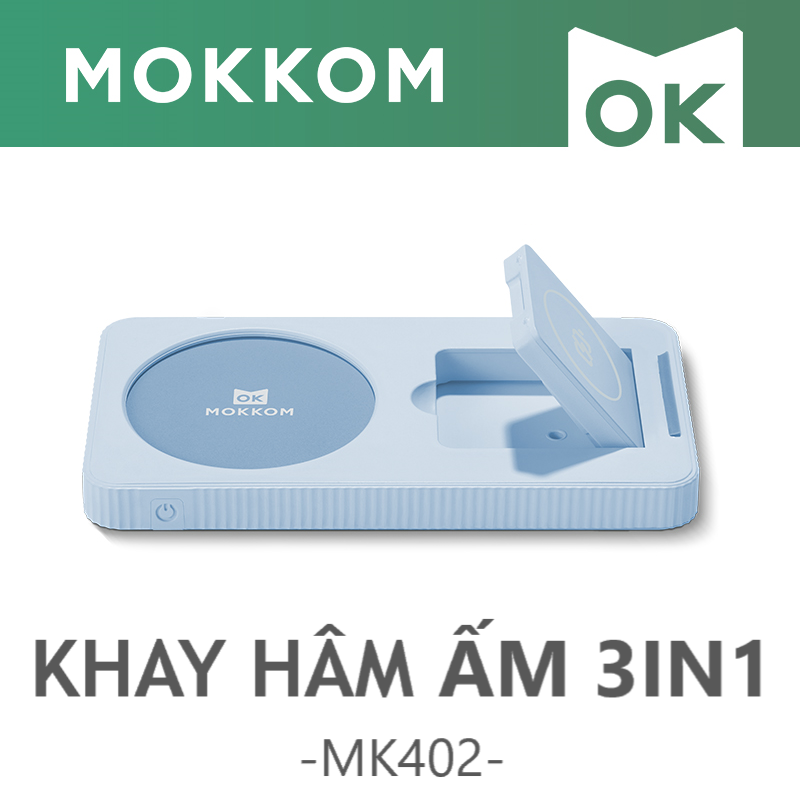 KHAY HÂM ẤM ĐA NĂNG 3IN1 MOKKOM MK402