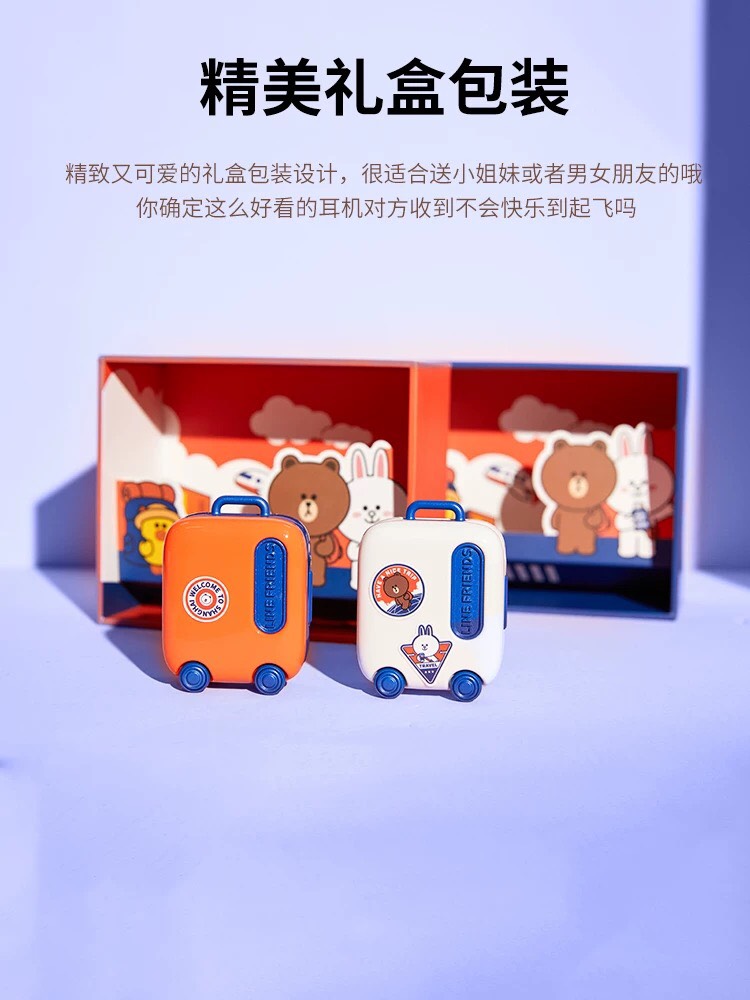 TAI NGHE TWS LINE's FRIENDS BLUETOOTH 5.0