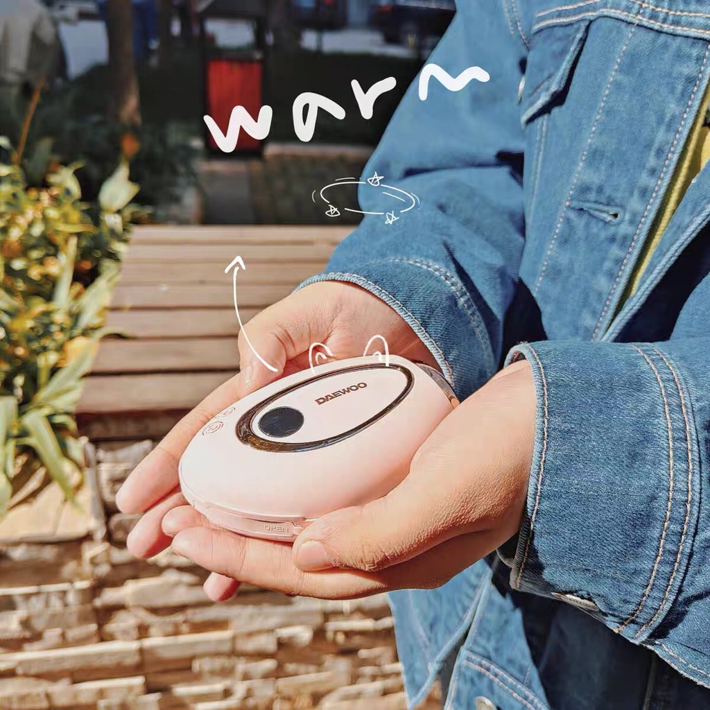 MÁY CHƯỜM ẤM MASSAGE TÍCH HỢP SẠC DỰ PHÒNG 5000mAh DAEWOO