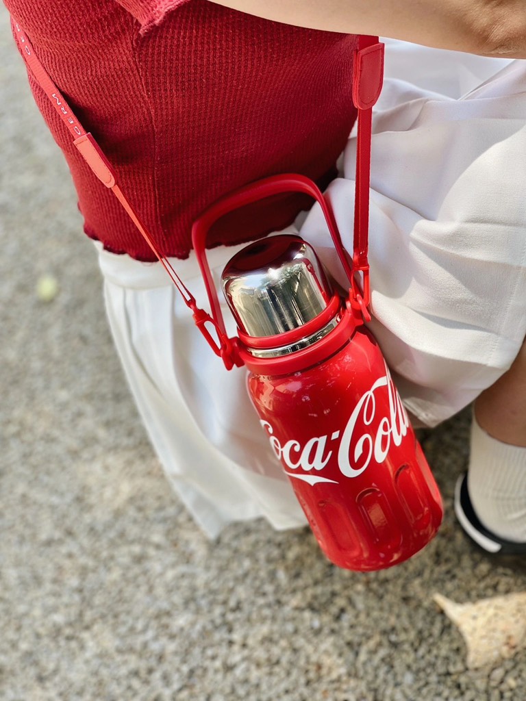 BÌNH GIỮ NHIỆT CAO CẤP GERM x CocaCola GIỮ NHIỆT 24H INOX316L