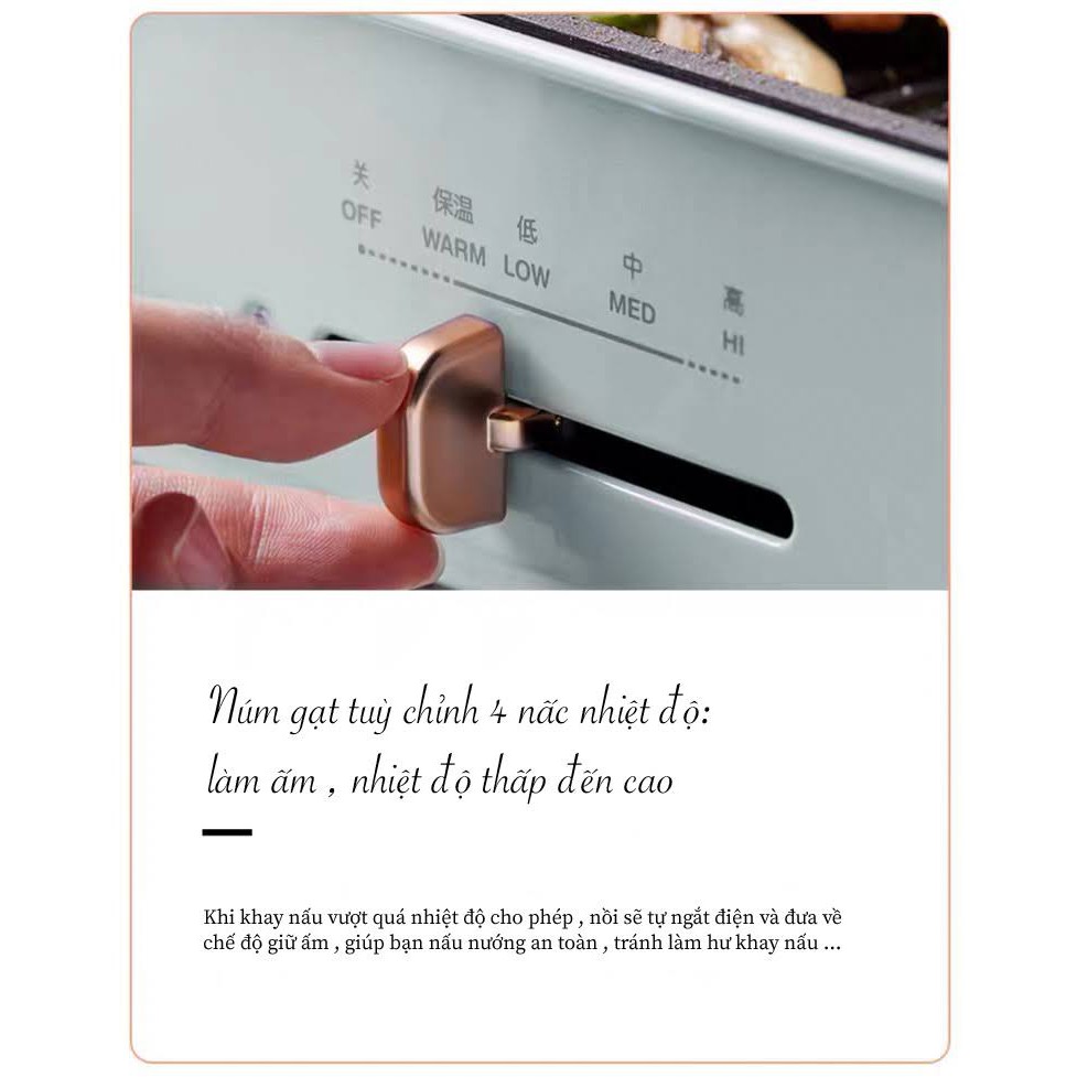 BẾP LẨU NƯỚNG ĐA NĂNG BRUNO CLASSIC