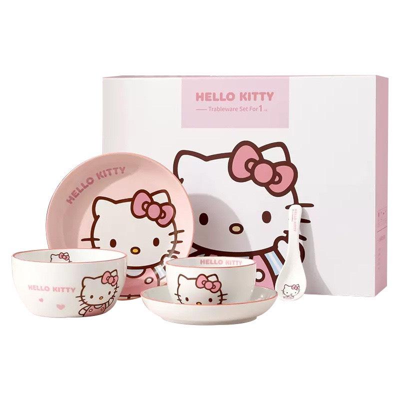 SET BÁT ĐĨA 5 MÓN SANRIO