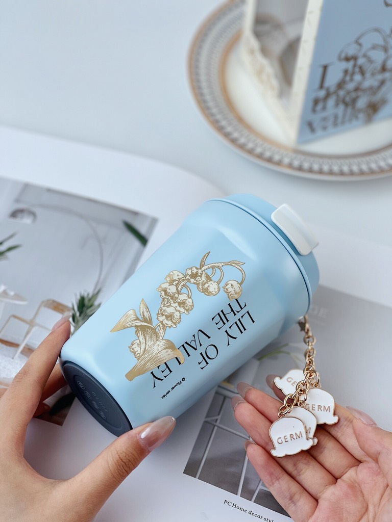 CỐC GIỮ NHIỆT CAO CẤP INOX 316L GERM LILY EDITION