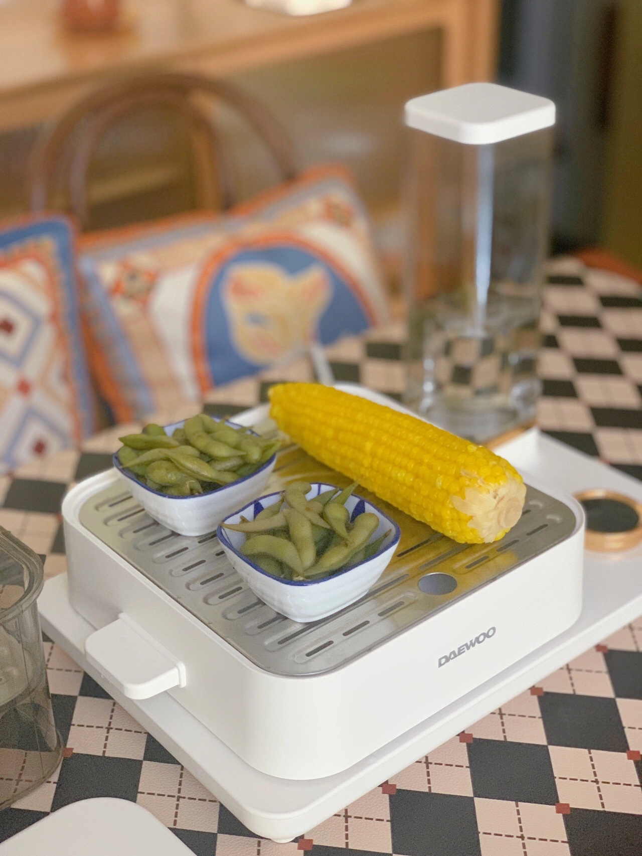 BẾP HẤP ĐIỆN 2 TẦNG DAEWOO S15