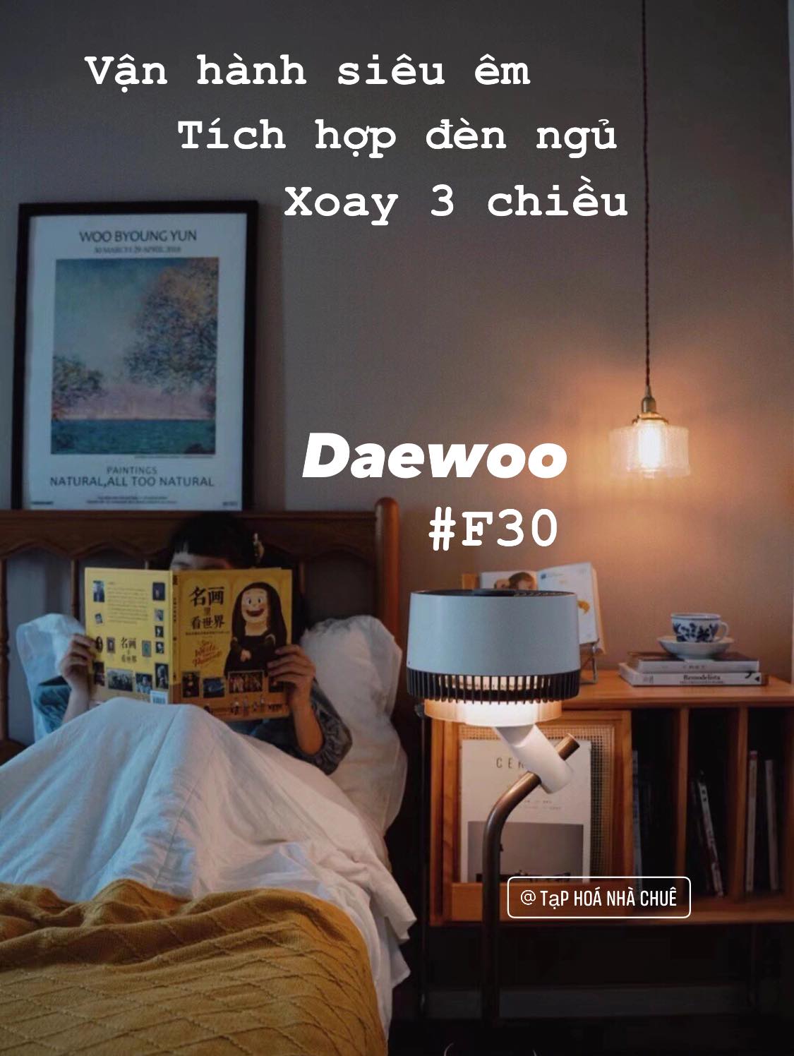 QUẠT TUẦN HOÀN ĐA NĂNG DAEWOO F30