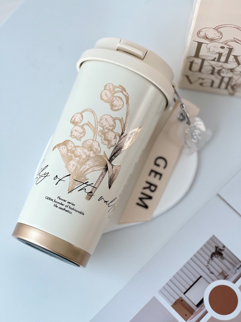 CỐC GIỮ NHIỆT CAO CẤP INOX 316L GERM LILY EDITION