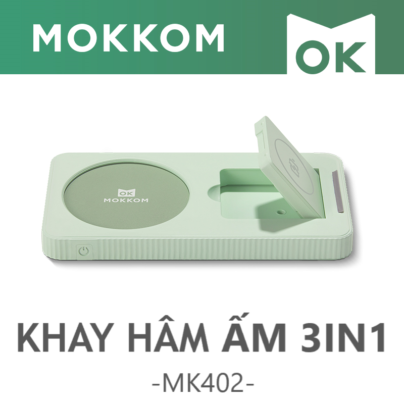 KHAY HÂM ẤM ĐA NĂNG 3IN1 MOKKOM MK402