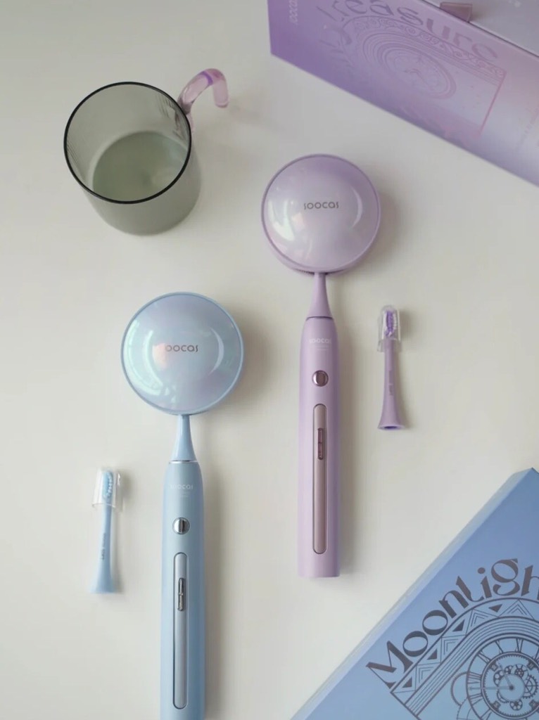 BÀN CHẢI ĐIỆN SOONIC KÈM TIỆT TRÙNG UV SOOCAS X3Pro