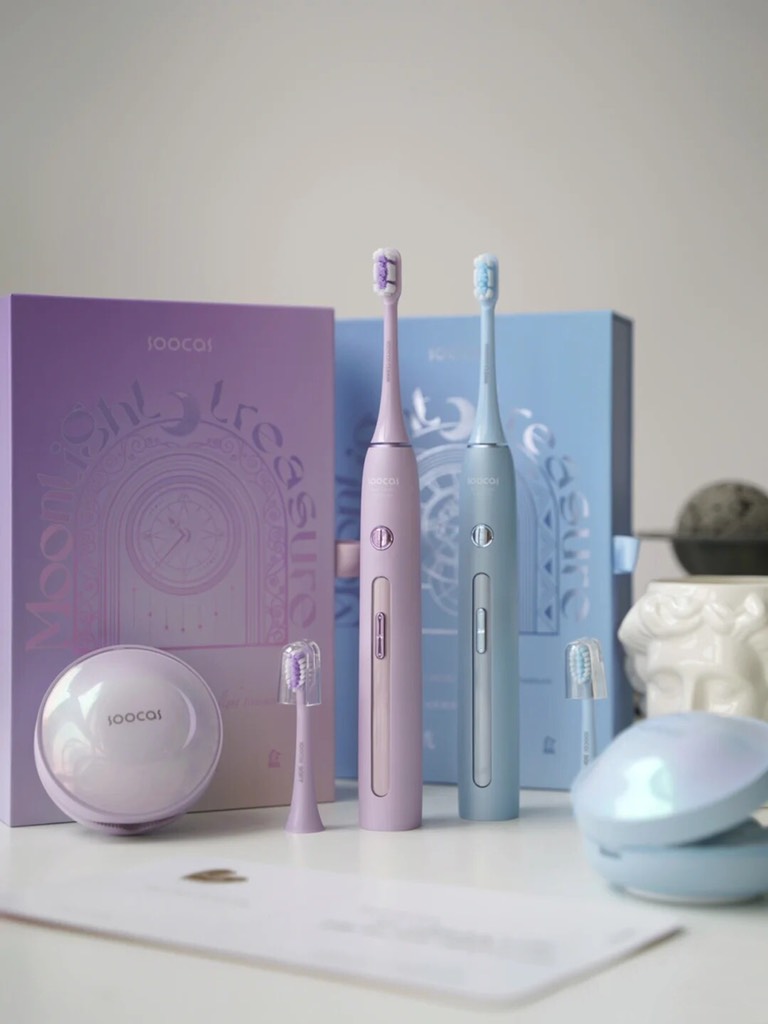 BÀN CHẢI ĐIỆN SOONIC KÈM TIỆT TRÙNG UV SOOCAS X3Pro