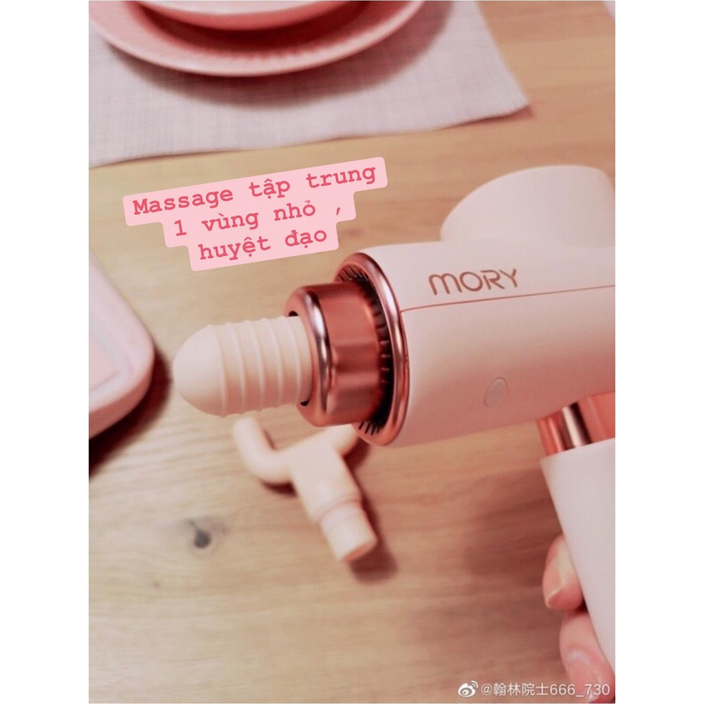 [Có sẵn] [Có bảo hành] [Chính hãng] SÚNG MASSAGE THƯ GIÃN CƠ BẮP MORY X7 PRO