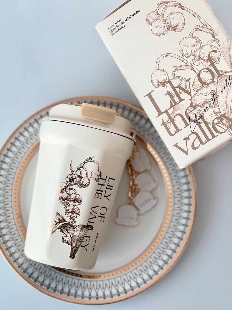 CỐC GIỮ NHIỆT CAO CẤP INOX 316L GERM LILY EDITION