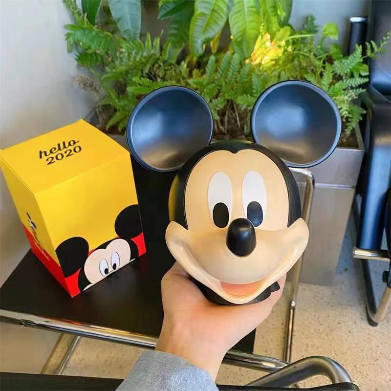 [Có sẵn] [Ảnh thật] TƯỢNG DECOR MICKEY MOUSE ỐNG TIẾT KIỆM ĐẦU MICKEY