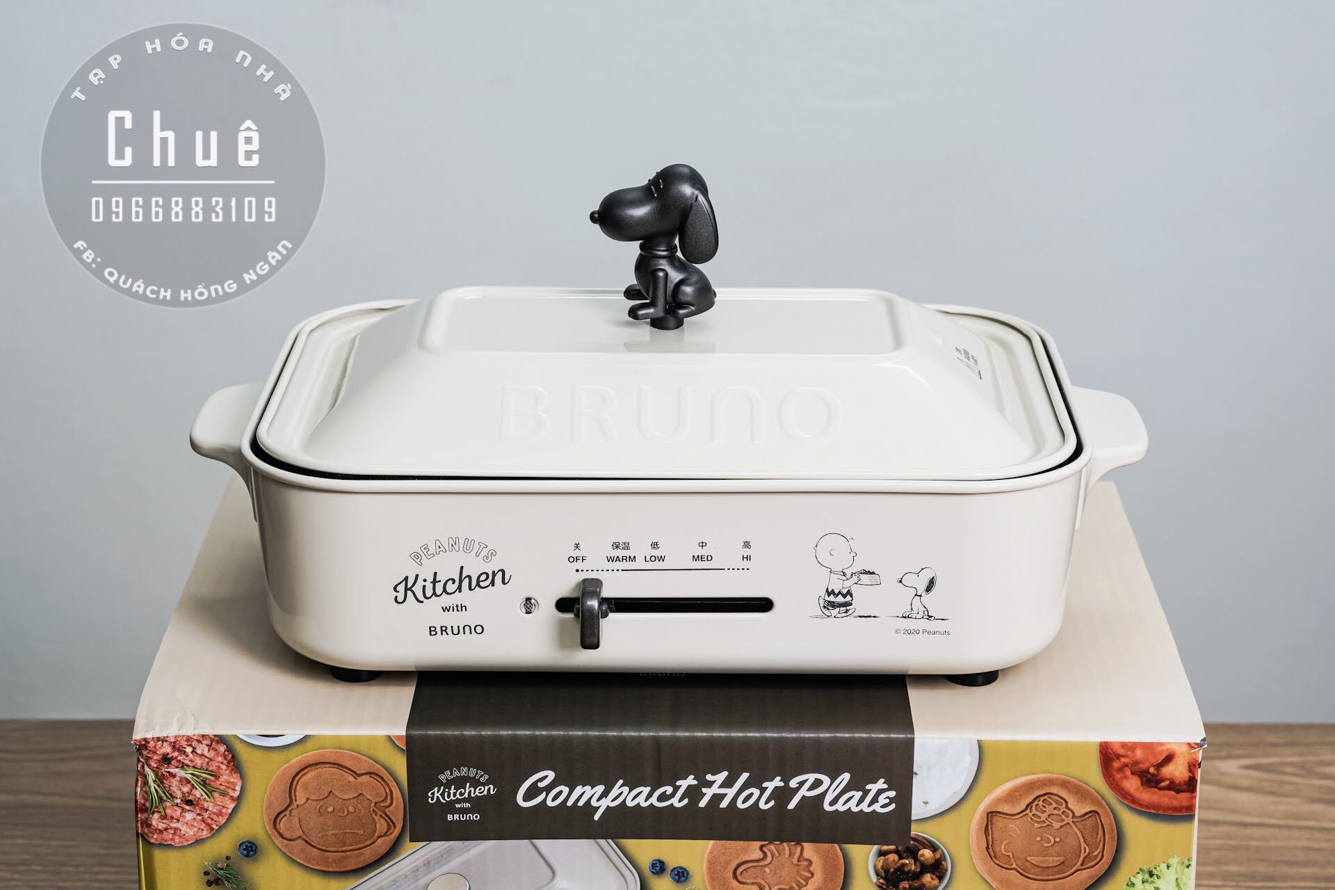 BẾP LẨU NƯỚNG ĐA NĂNG BRUNO TIÊU CHUẨN