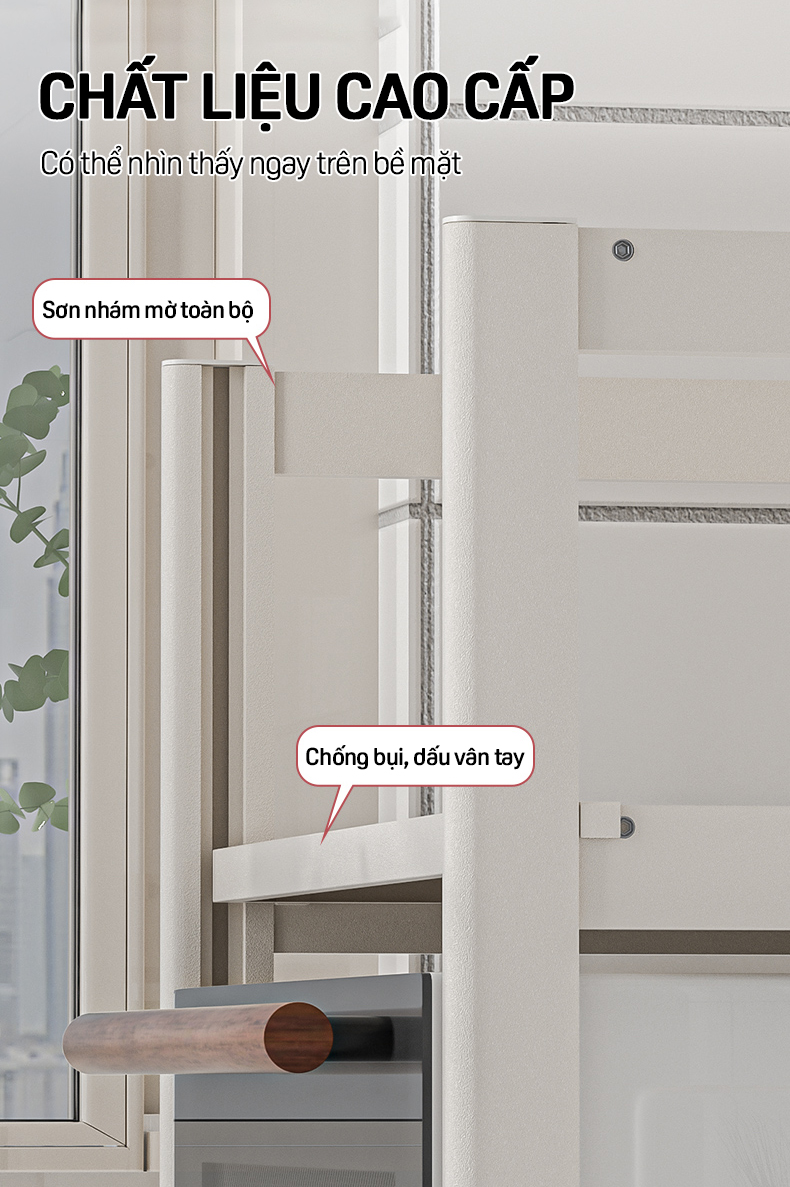 KỆ ĐỰNG ĐỒ BẾP SPACEALUMINUM CAO CẤP SIÊU LINH HOẠT