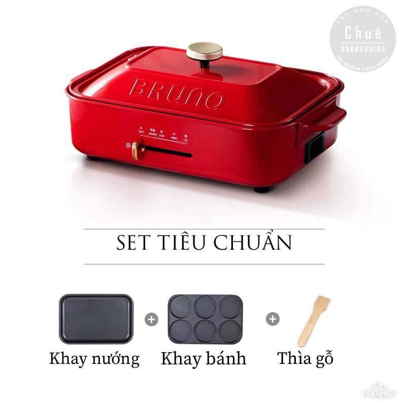 BẾP LẨU NƯỚNG ĐA NĂNG BRUNO TIÊU CHUẨN