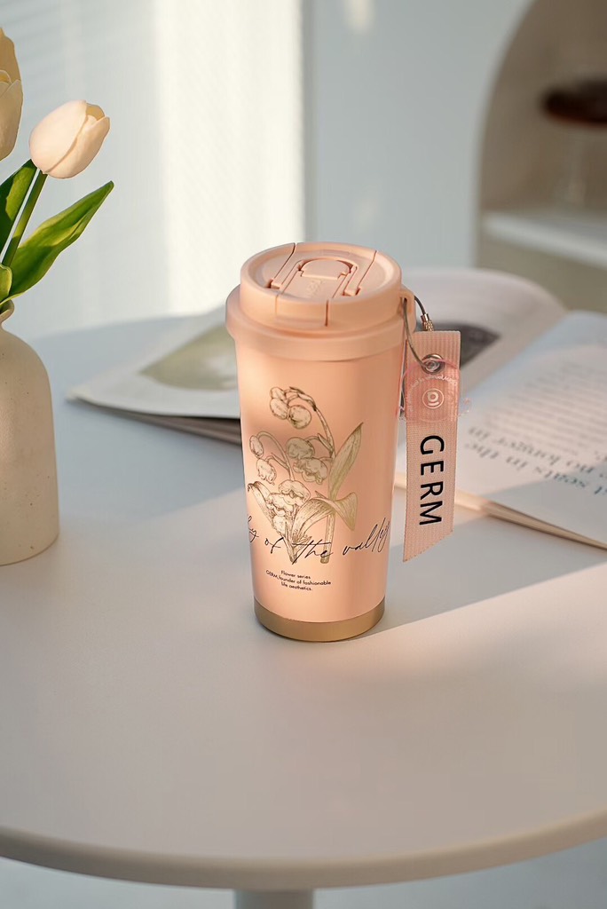 CỐC GIỮ NHIỆT CAO CẤP INOX 316L GERM LILY EDITION