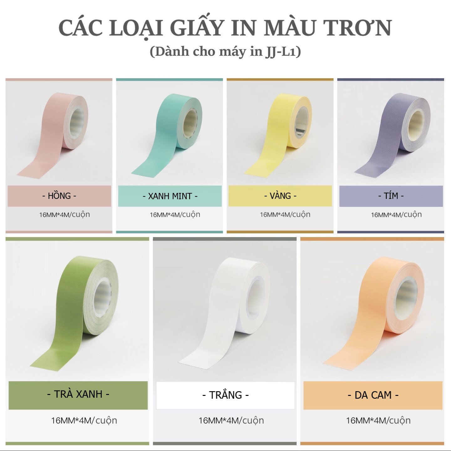 TAG NHÃN IN 16x4MM ( CHO MÁY JINGJING L1 )
