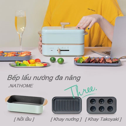 BẾP LẨU FA ĐA NĂNG NATHOME