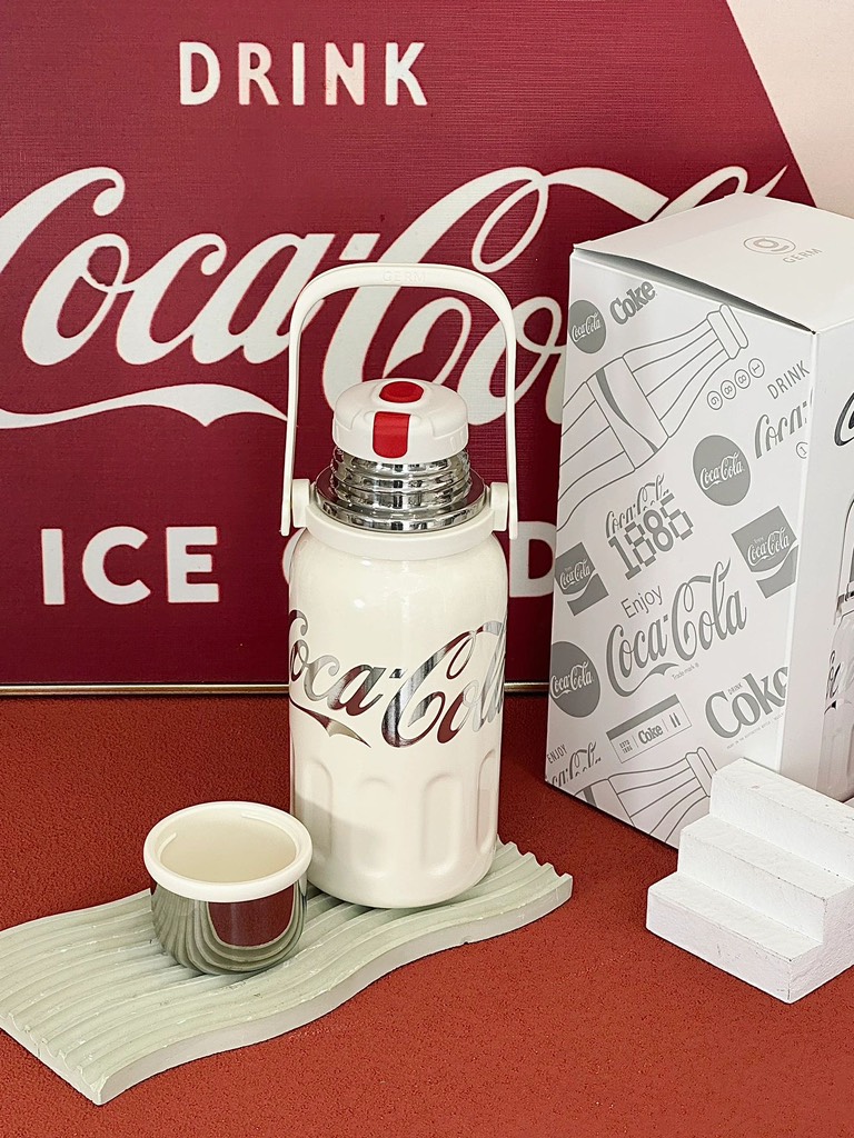 BÌNH GIỮ NHIỆT CAO CẤP GERM x CocaCola GIỮ NHIỆT 24H INOX316L