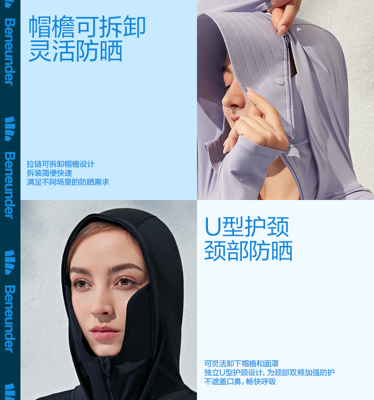 SET ÁO VÁY CHỐNG NẮNG TOÀN THẦN UV500 PROSET 6IN1 CHÍNH HÃNG BENEUNDER