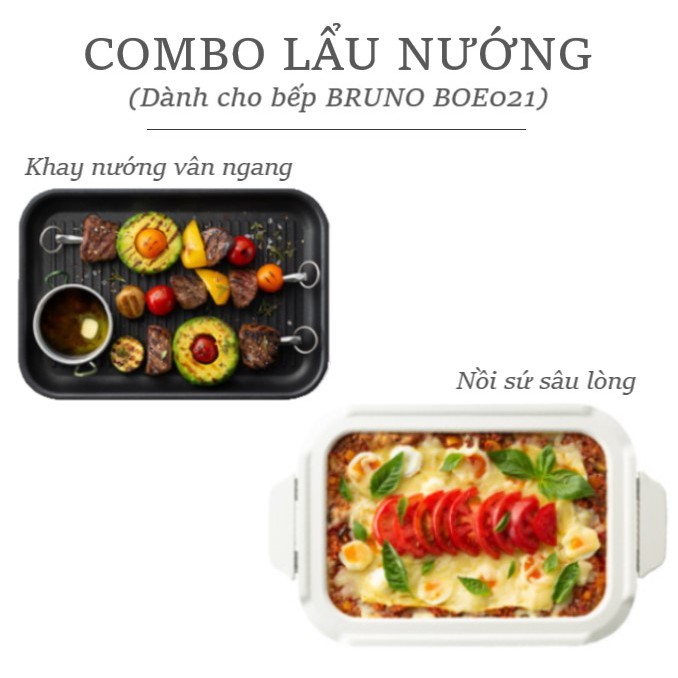 BẾP LẨU NƯỚNG ĐA NĂNG BRUNO CLASSIC