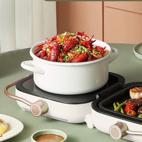 [Chính hãng] [Có bảo hành] [Có sẵn] BẾP HỒNG NGOẠI BẾP LẨU NƯỚNG ĐA NĂNG 2IN1 BOKUK