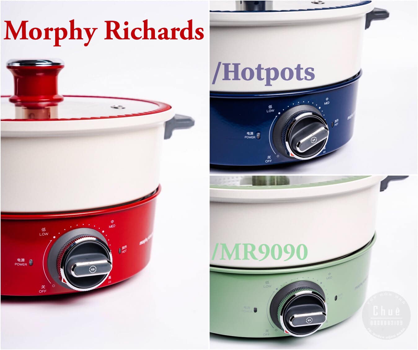BẾP LẨU HẤP ĐA NĂNG MORPHY RICHARDS MR9090