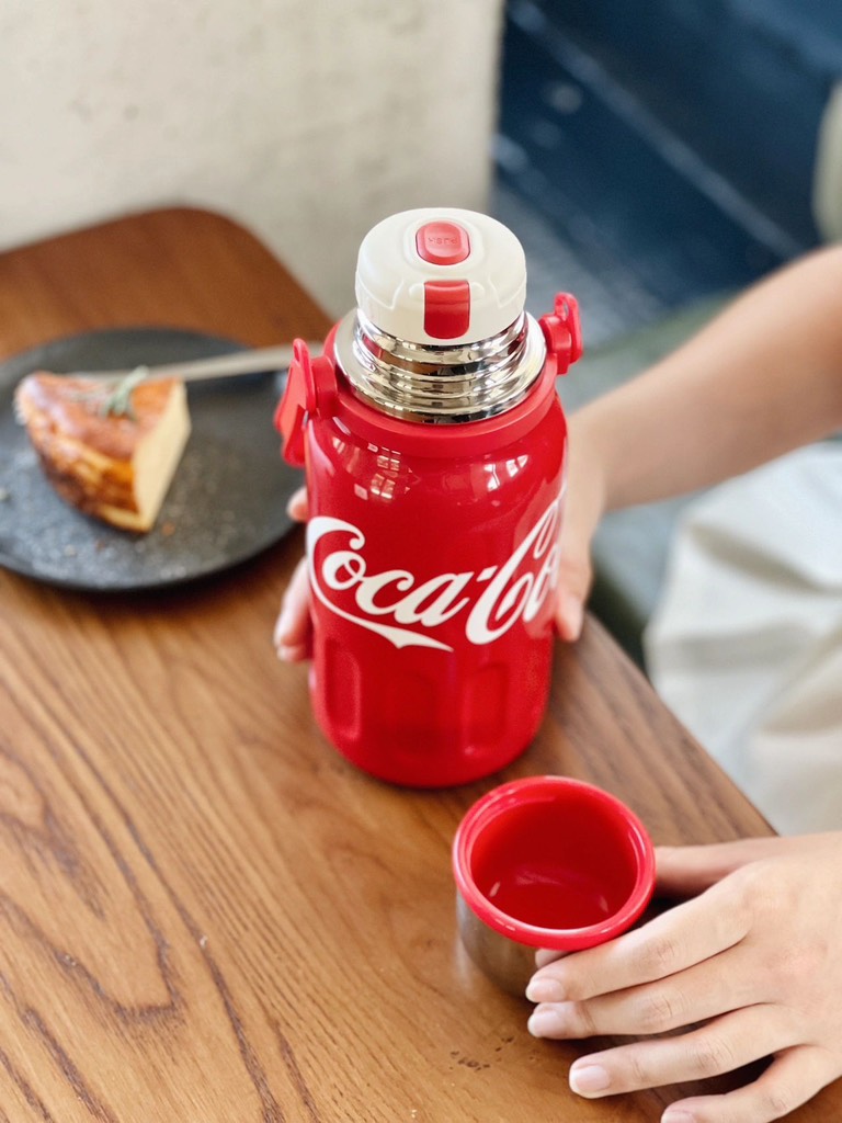 BÌNH GIỮ NHIỆT CAO CẤP GERM x CocaCola GIỮ NHIỆT 24H INOX316L