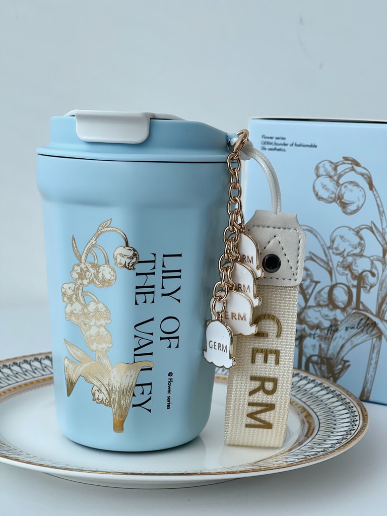 CỐC GIỮ NHIỆT CAO CẤP INOX 316L GERM LILY EDITION